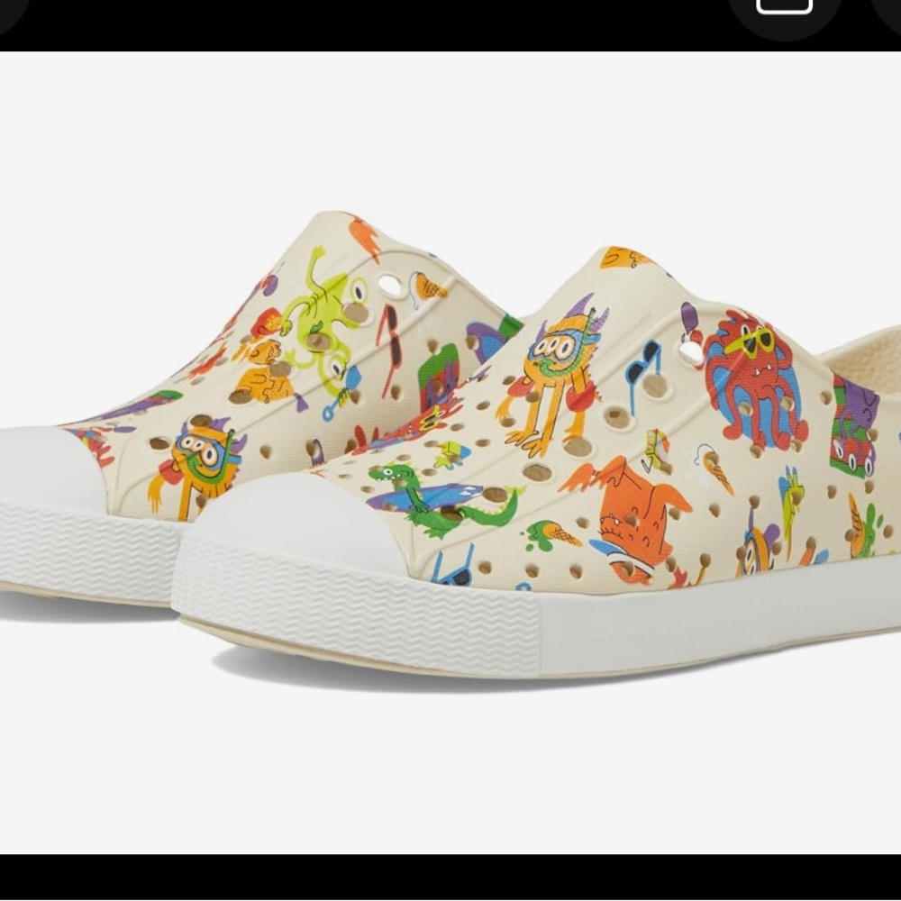 Native Sneakers Sea Monster Print
